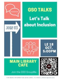 GSO Talk Inclusion Flyer